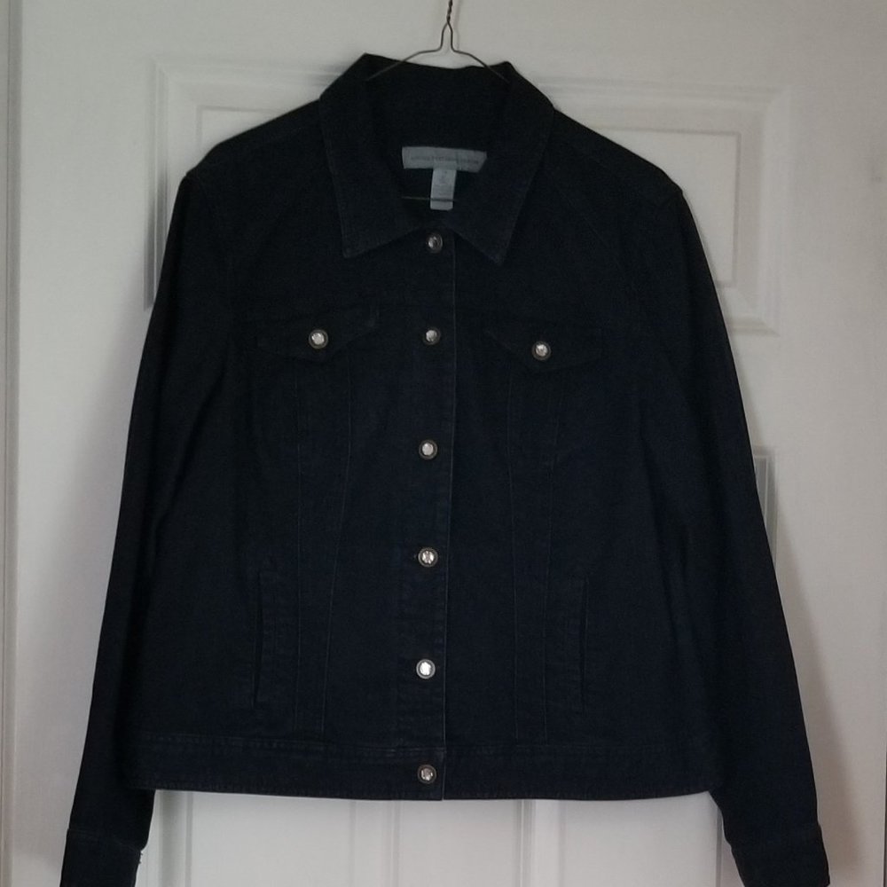 Chico's Size 2 Jean Jacket